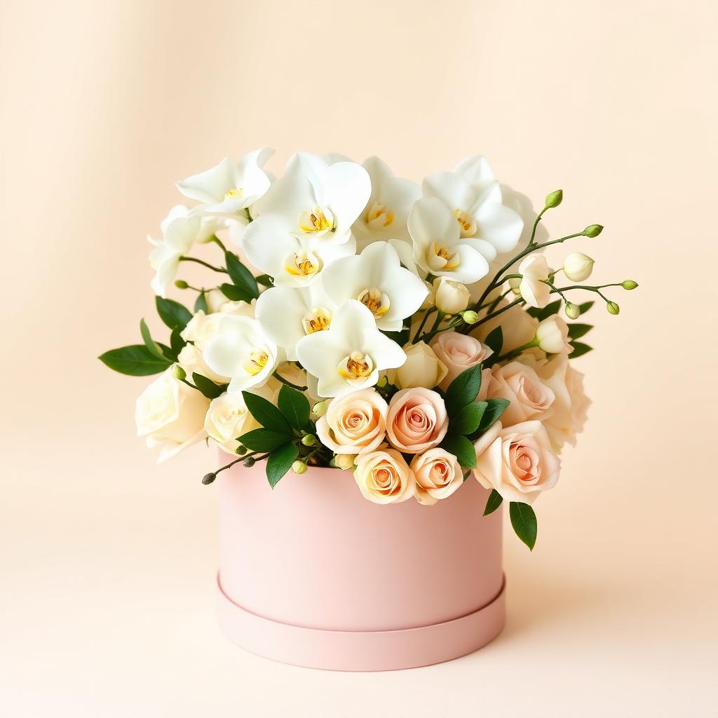 White Orchid Box