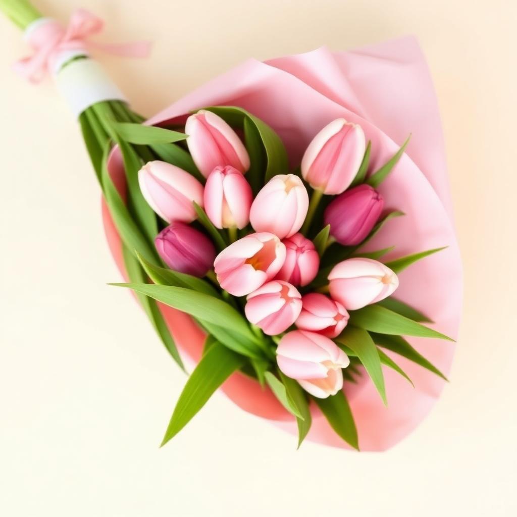 Pastel Tulip Bouquet